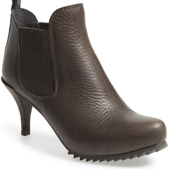 Pedro Garcia Justine Ankle Boot 36.5/6.5 Ash Brown - Picture 1 of 8